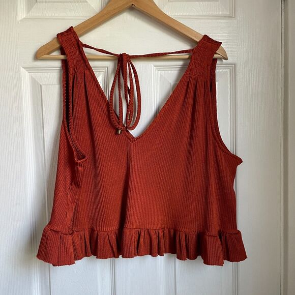Free People Rust Tank Top - Picture 1 of 6